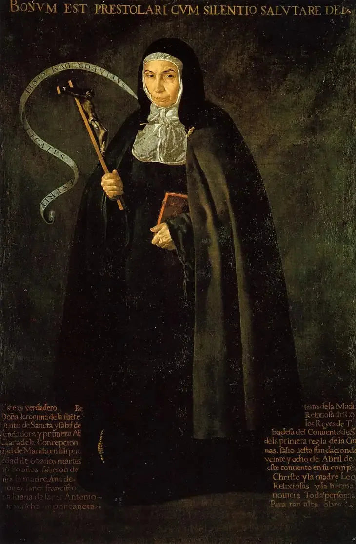 Die ehrwürdige Mutter Jerónima de la Fuente - Diego Velázquez