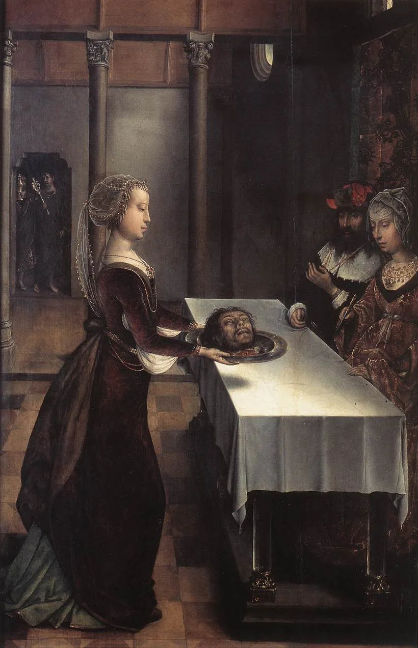 Die Rache der Herodias - Juan de Flandes