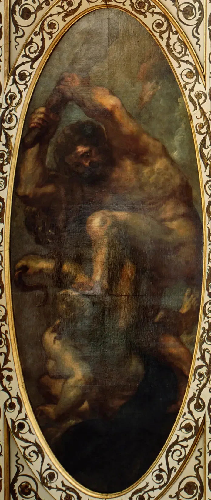 Die heldenhafte Tugend zerschmettert die Neid - Peter Paul Rubens