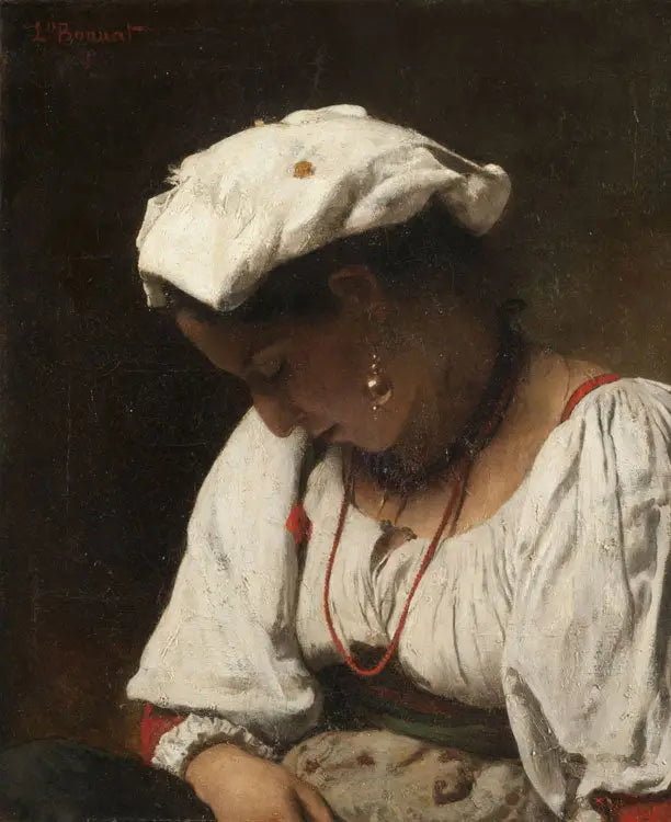 Das Opfer - Léon Bonnat