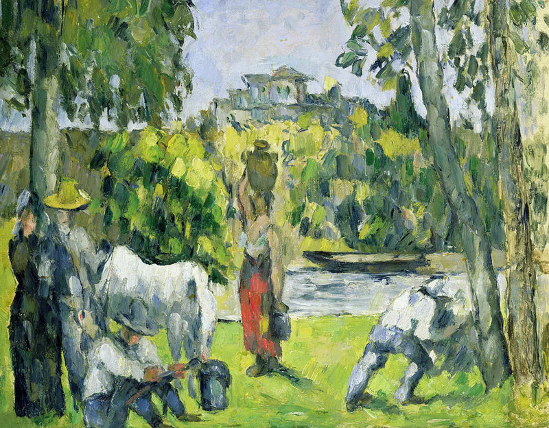 Das Leben auf dem Feld - Paul Cézanne