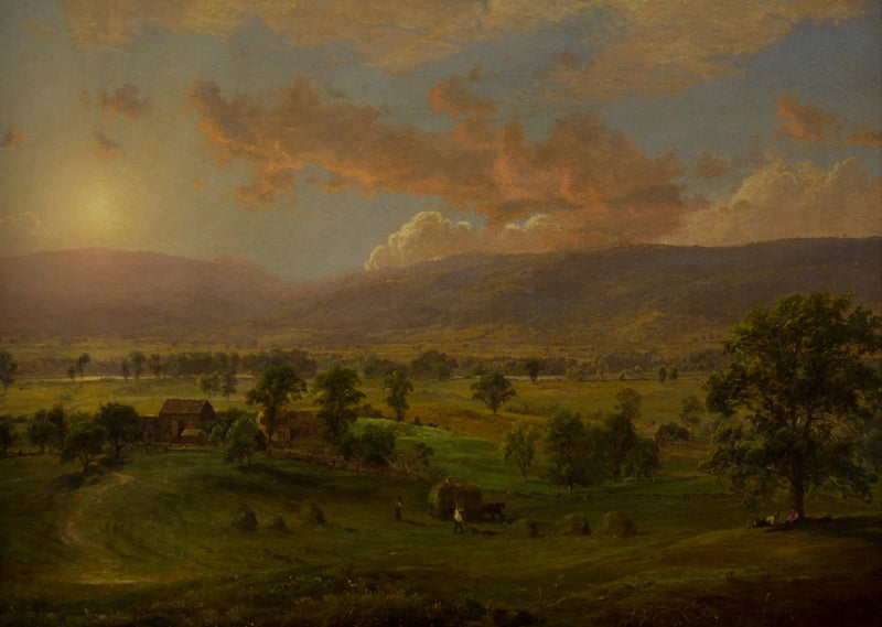 Die alte Farm, Wyoming-Tal - Jasper Francis Cropsey