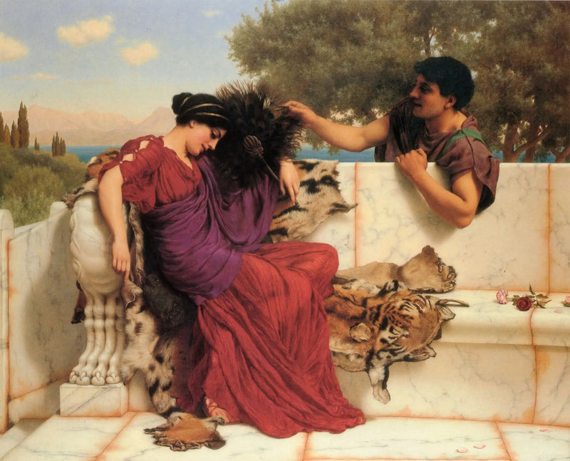 Die alte, alte Geschichte - John William Godward