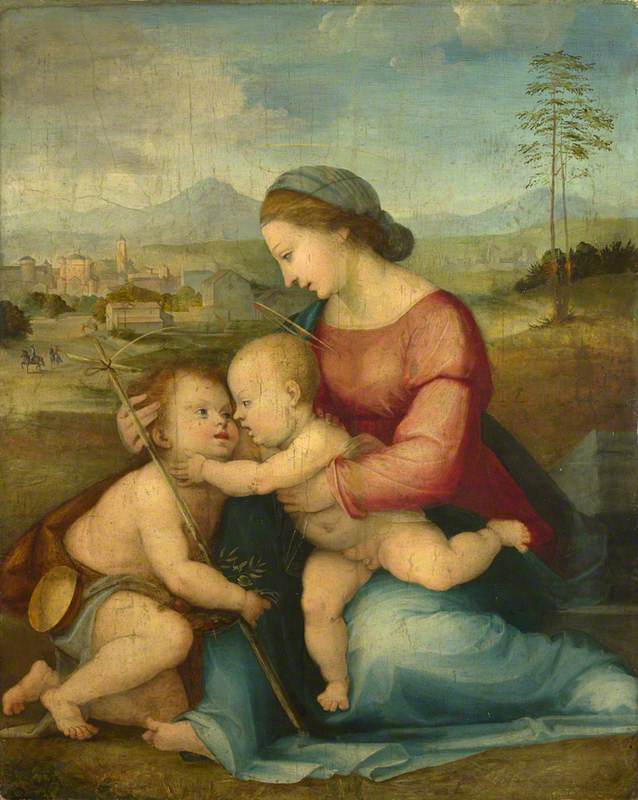 Die Jungfrau mit dem Kind und Johannes dem Täufer - Fra Bartolomeo