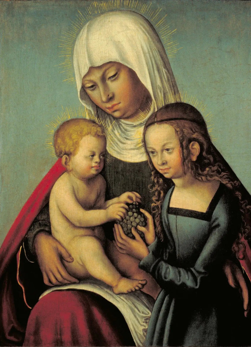 Die Jungfrau mit dem Kind und der heiligen Anna - Lucas Cranach der Ältere