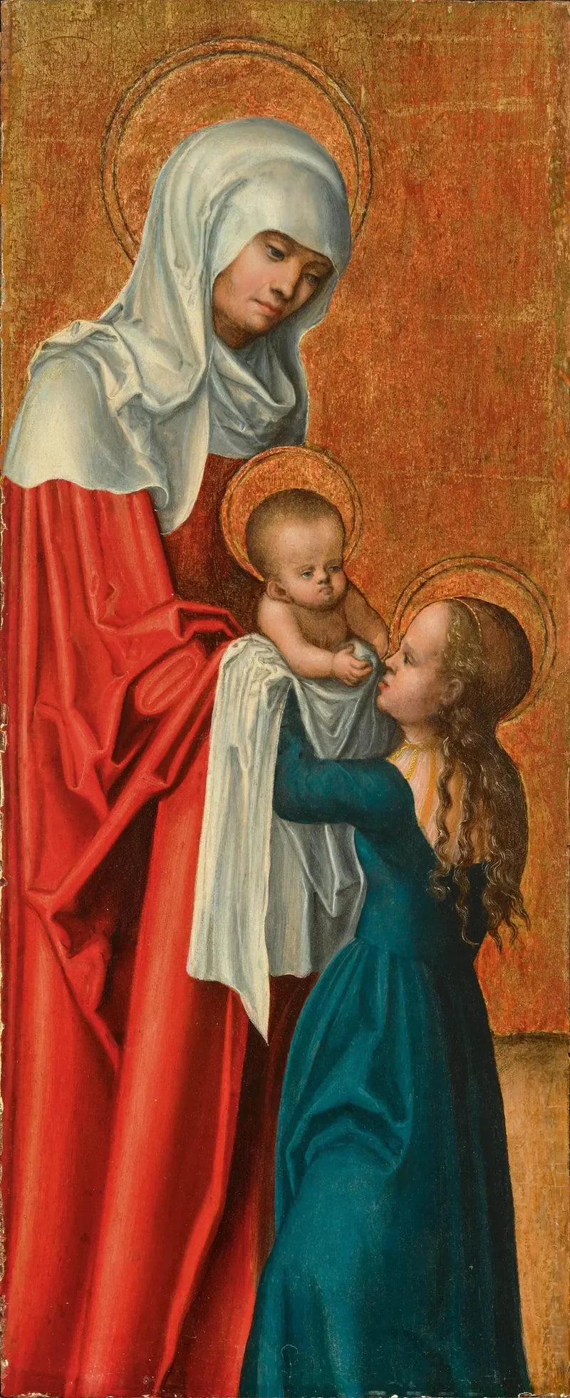 Die Jungfrau mit dem Kind und der heiligen Anna - Lucas Cranach der Ältere