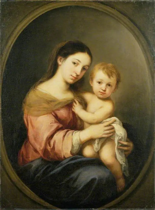 Die Jungfrau mit dem Kind - Bartolomé Esteban Murillo