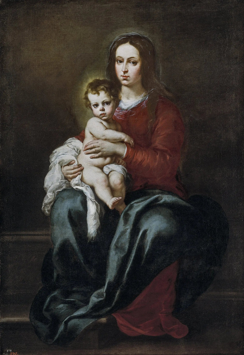 Die Jungfrau mit dem Kind - Bartolomé Esteban Murillo