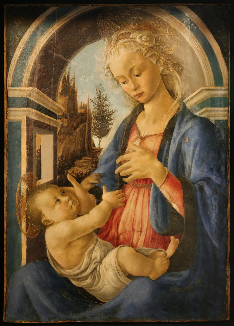 Die Jungfrau mit dem Kind - Filippino Lippi