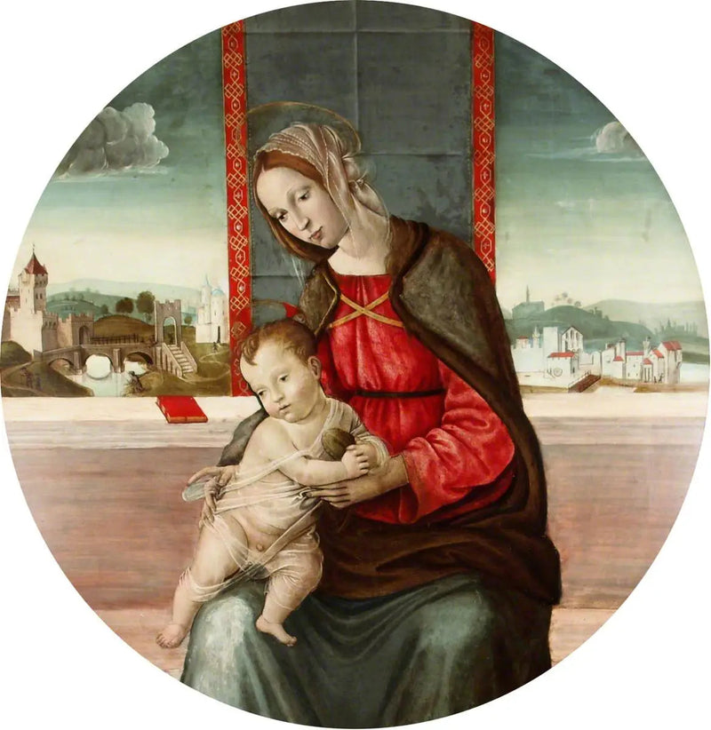 Die Jungfrau mit dem Kind - Filippino Lippi
