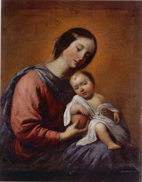 Die Jungfrau mit dem Kind - Francisco de Zurbarán