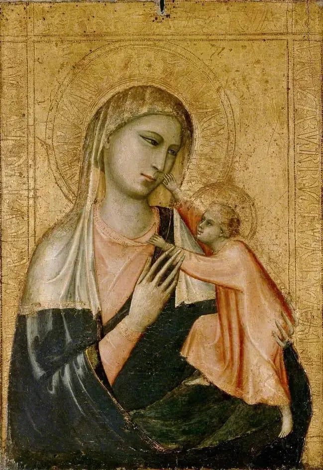 Die Jungfrau mit dem Kind - Giotto