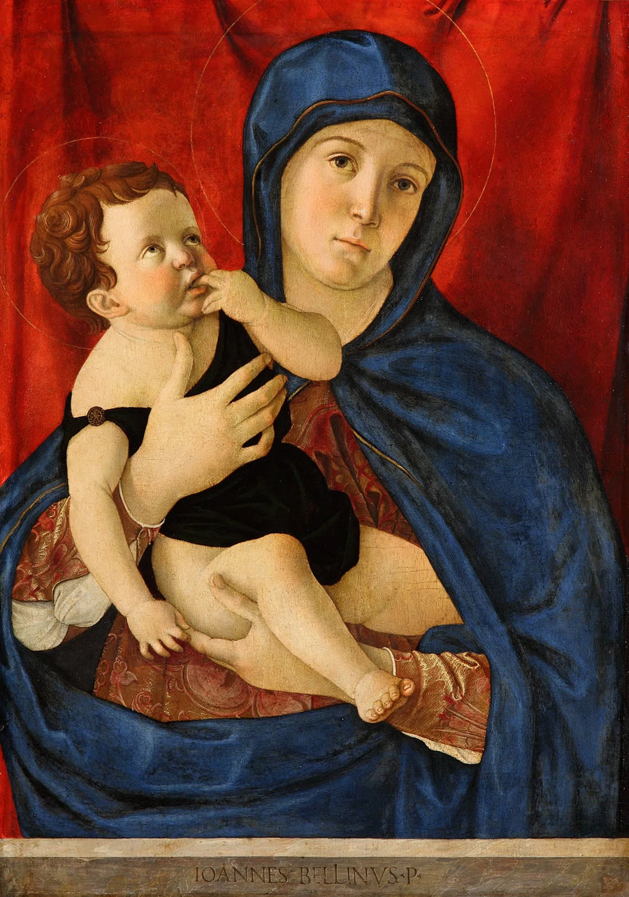 Die Jungfrau mit dem Kind - Giovanni Bellini
