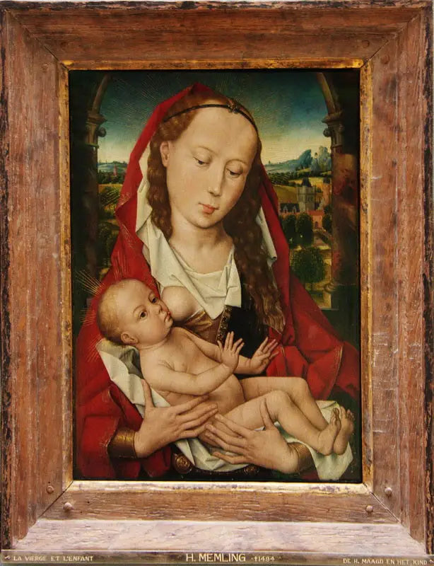 Die Jungfrau mit dem Kind - Hans Memling