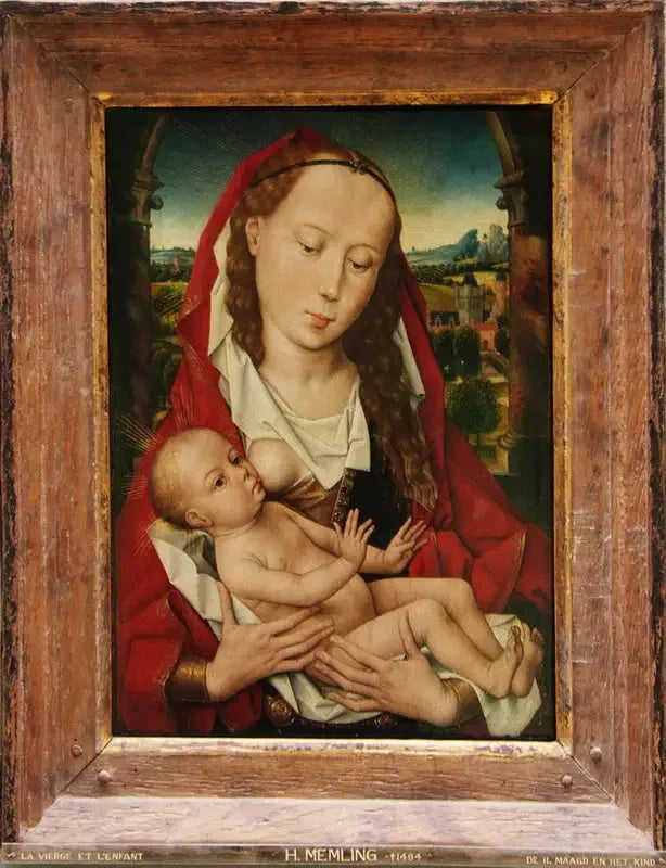 Die Jungfrau mit dem Kind - Hans Memling