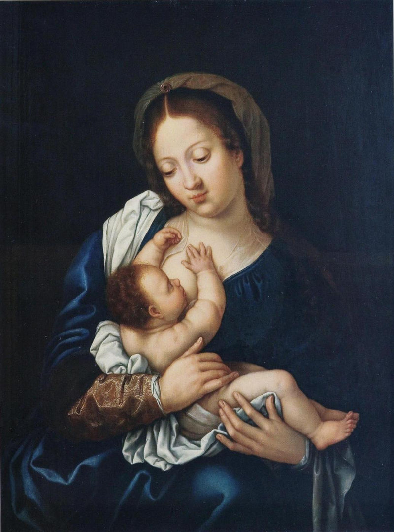 Die Jungfrau mit dem Kind - Jan Gossaert