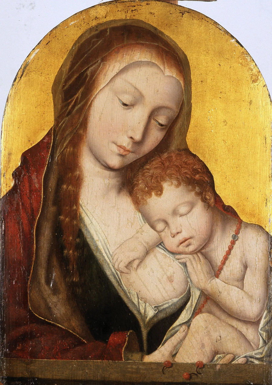 Die Jungfrau mit dem Kind - Quentin Metsys