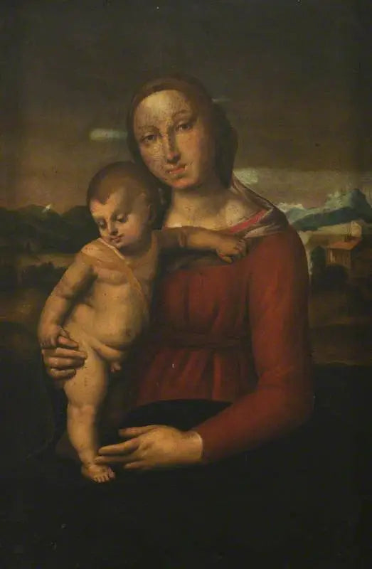 Die Jungfrau mit dem Kind - Raphael Sanzio