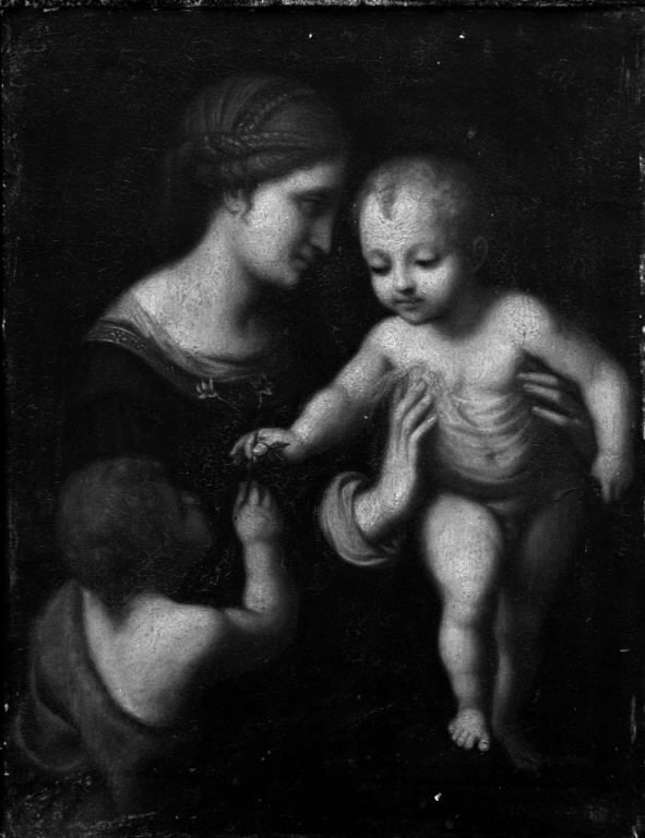 La Vierge à l’Enfant avec saint Jean - Bernardino Luini - Alpha Reproduction