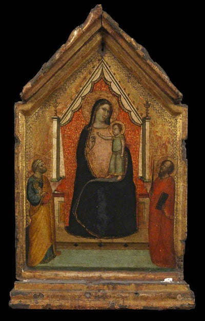 La Vierge à l’Enfant avec saint Pierre et saint Paul - Bernardo Daddi - Alpha Reproduction