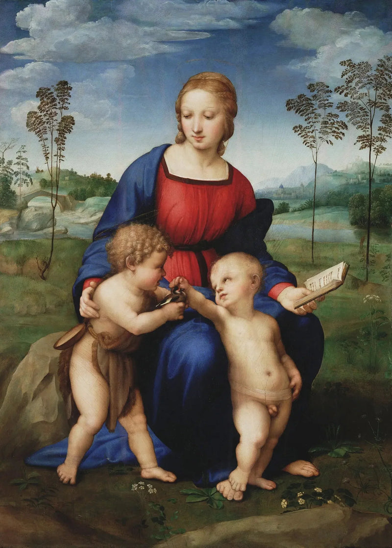 Die Jungfrau mit dem Distelfink - Raffael Sanzio