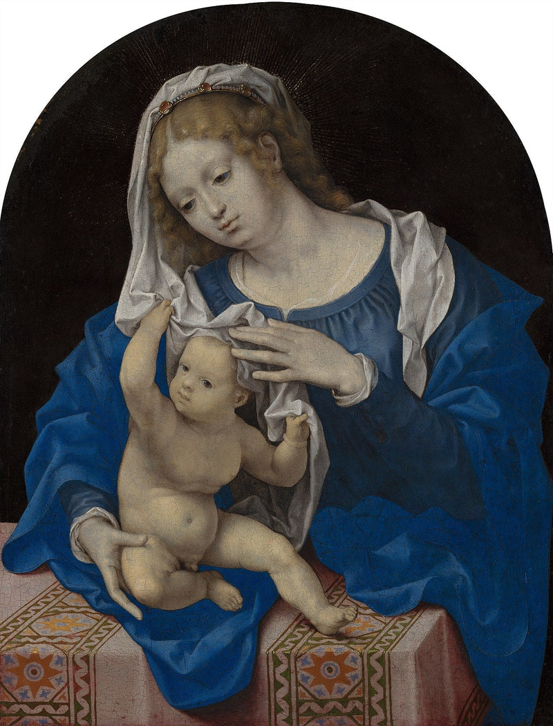 Die Jungfrau mit Schleier - Jan Gossaert