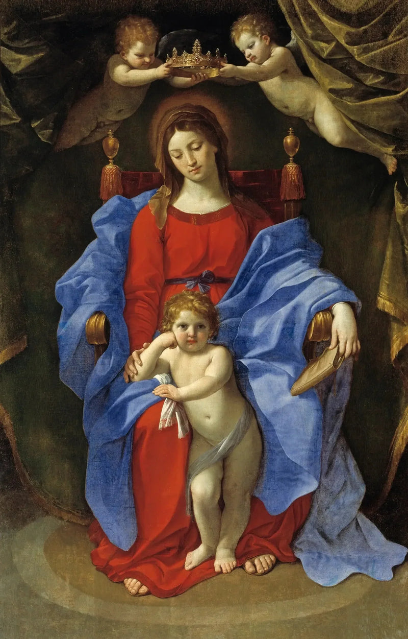 Die Jungfrau auf dem Stuhl - Guido Reni