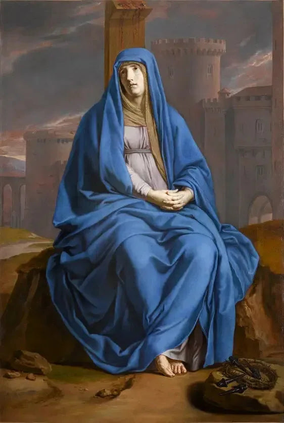 Die Schmerzensmutter - Philippe de Champaigne