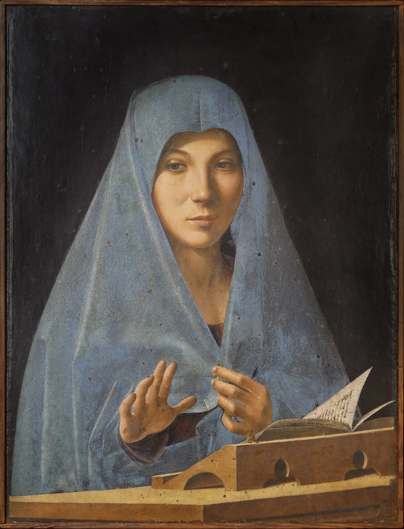Die Jungfrau der Verkündigung - Antonello aus Messina