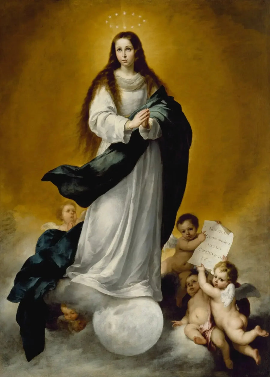 Die Unbefleckte Empfängnis - Bartolomé Esteban Murillo