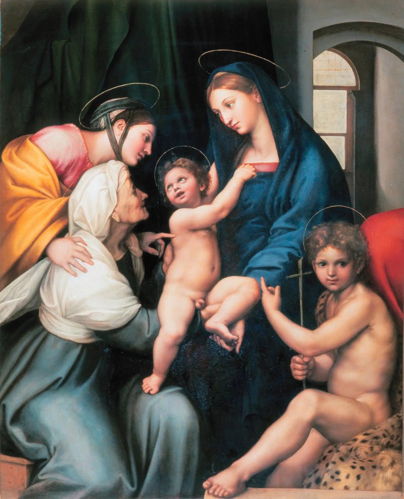 Die Jungfrau von Impannata - Raffael Sanzio