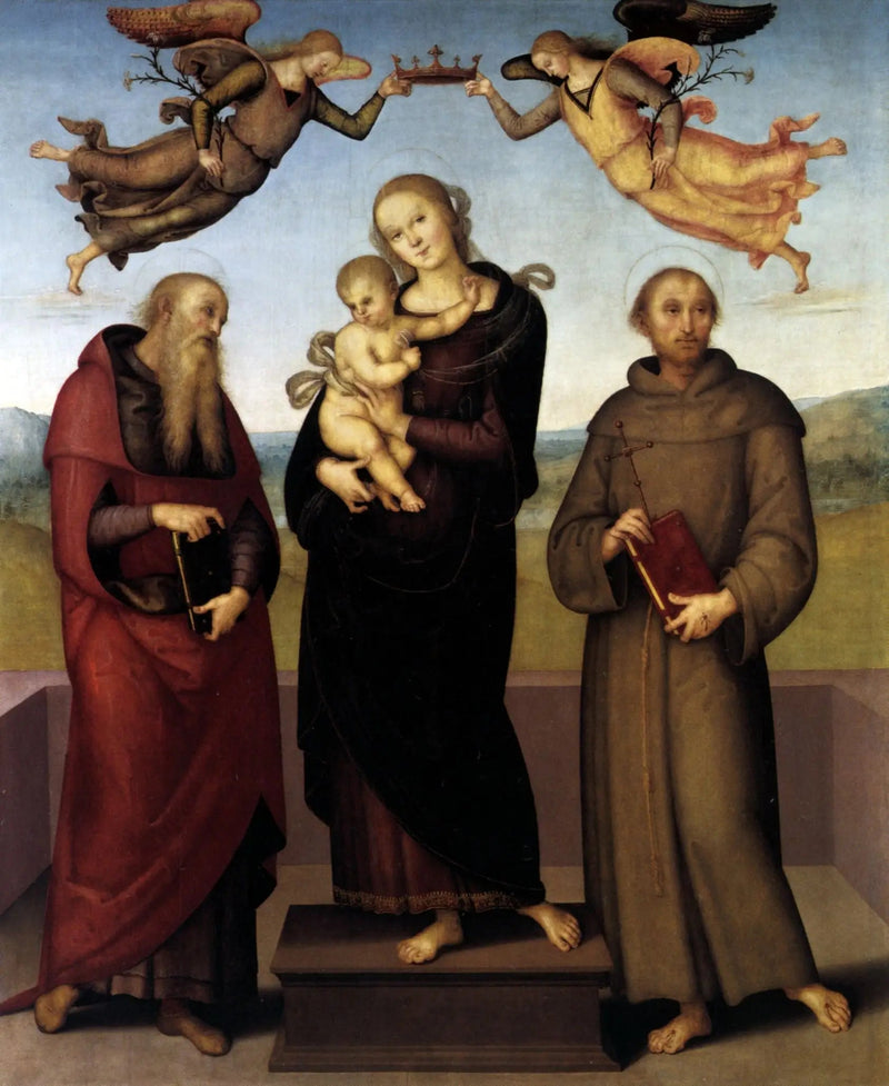 Die Jungfrau von Loreto - Pietro Perugino