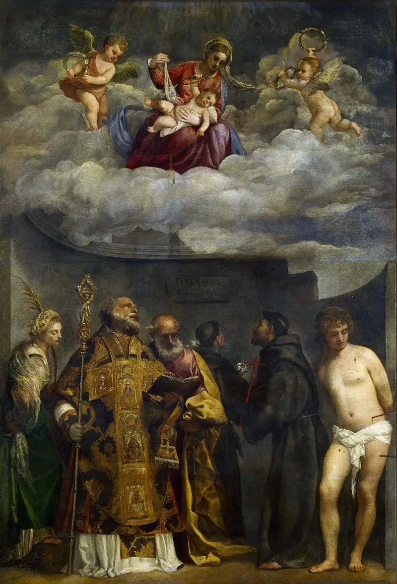 Die Jungfrau von San Nicolò dei Frari - Titian