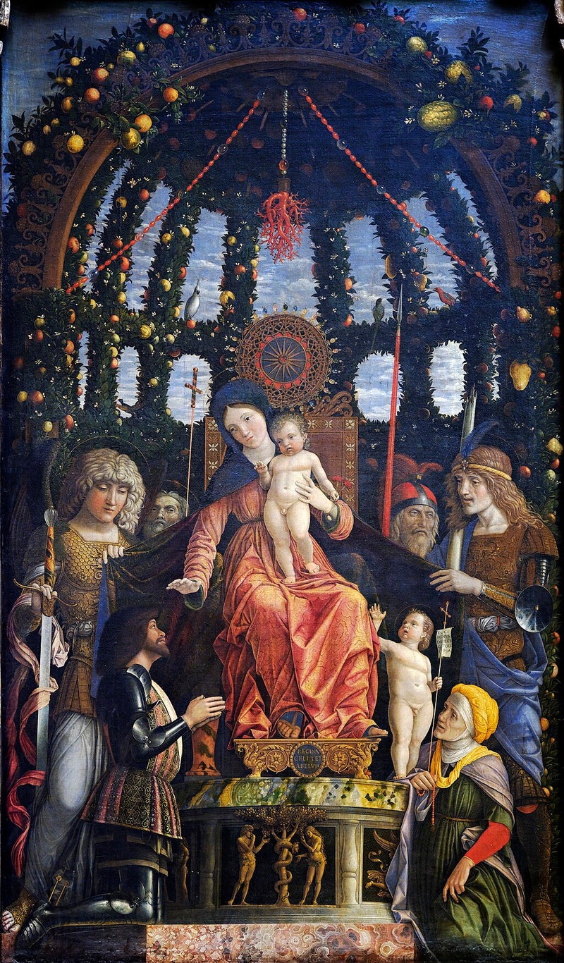 Die Jungfrau der Sieges - Andrea Mantegna