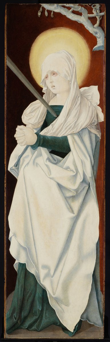 Die Schmerzende Jungfrau (Mater Dolorosa) - Hans Baldung Grien