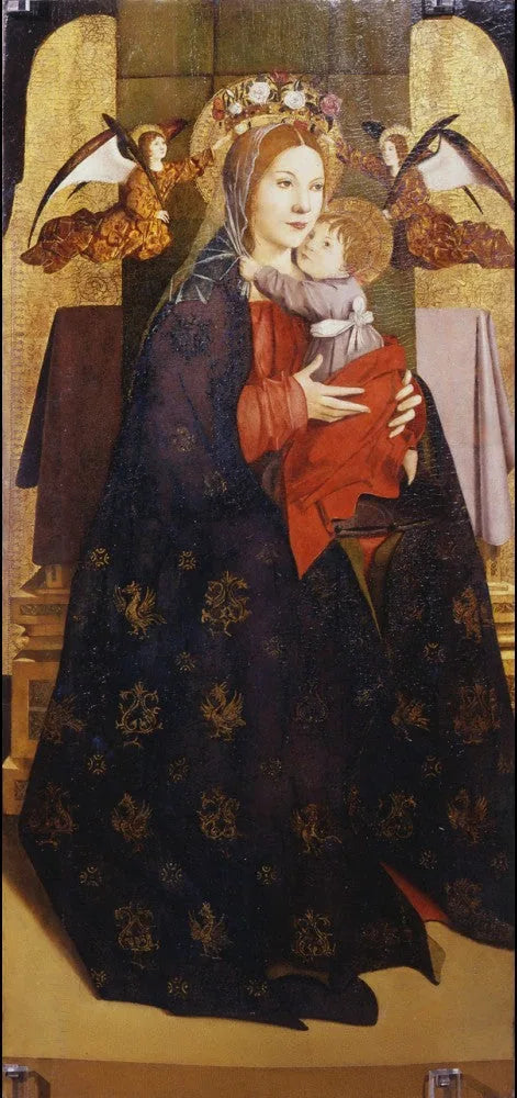 Die Jungfrau der Ämter - Antonello aus Messina