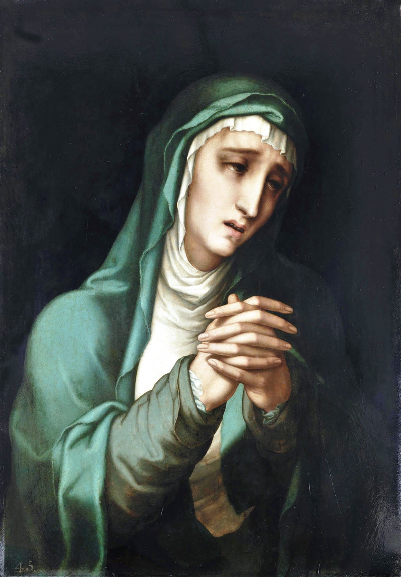 Die Schmerzende Jungfrau Maria - Luis de Morales
