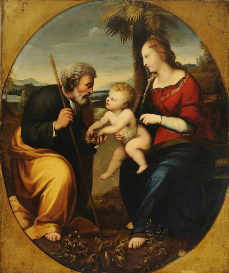 Die Jungfrau vom Palmbaum - Raphael Sanzio
