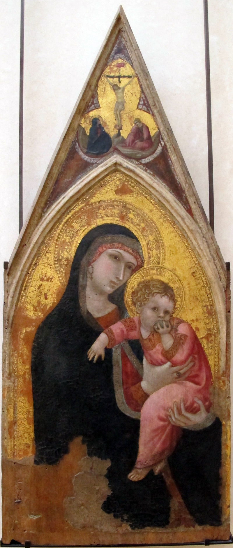 Die Jungfrau und das Kind - Ambrogio Lorenzetti