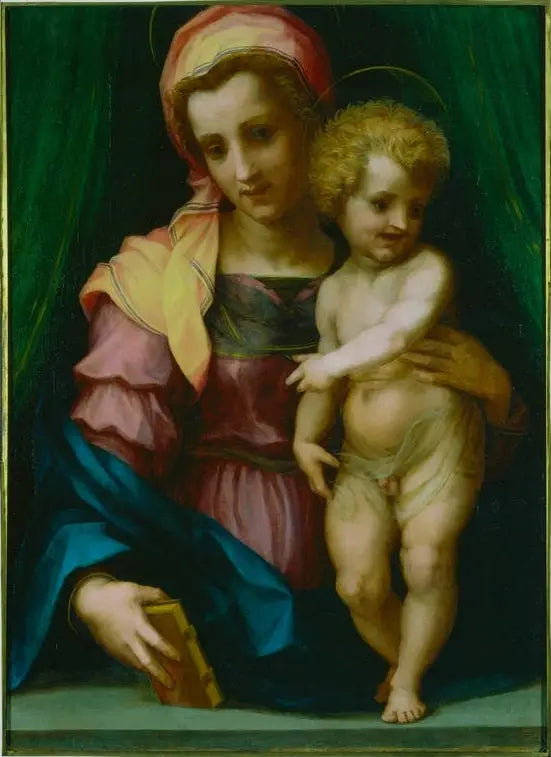 Die Jungfrau und das Kind - Andrea del Sarto