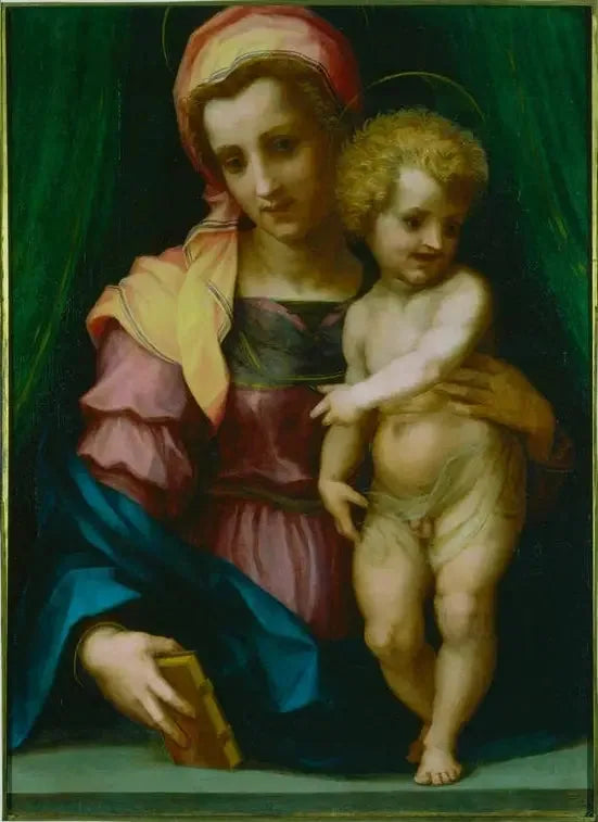 Die Jungfrau und das Kind - Andrea del Sarto