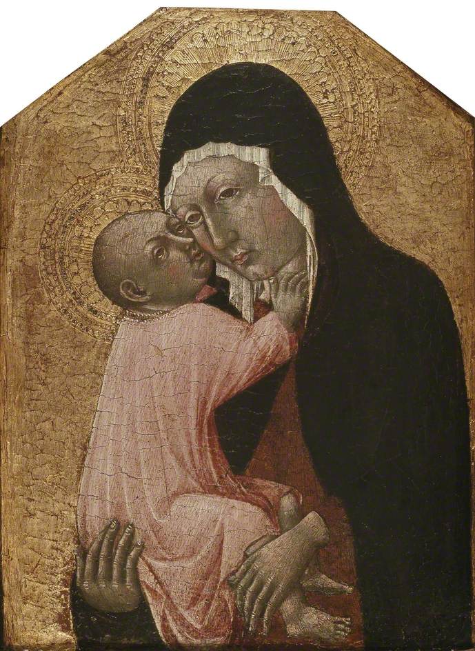 Die Jungfrau und das Kind - Giovanni di Paolo