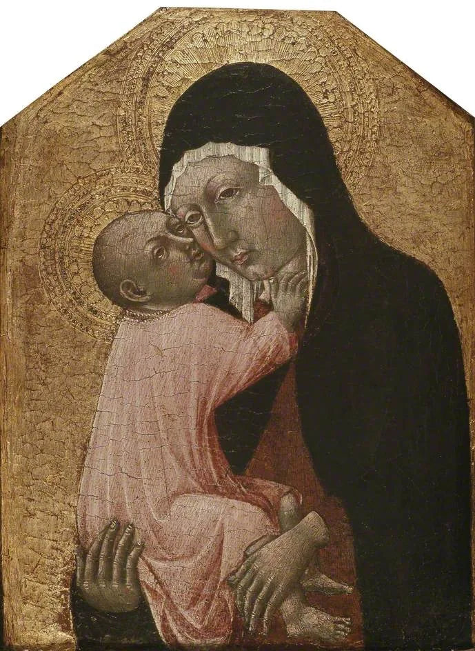 Die Jungfrau und das Kind - Giovanni di Paolo