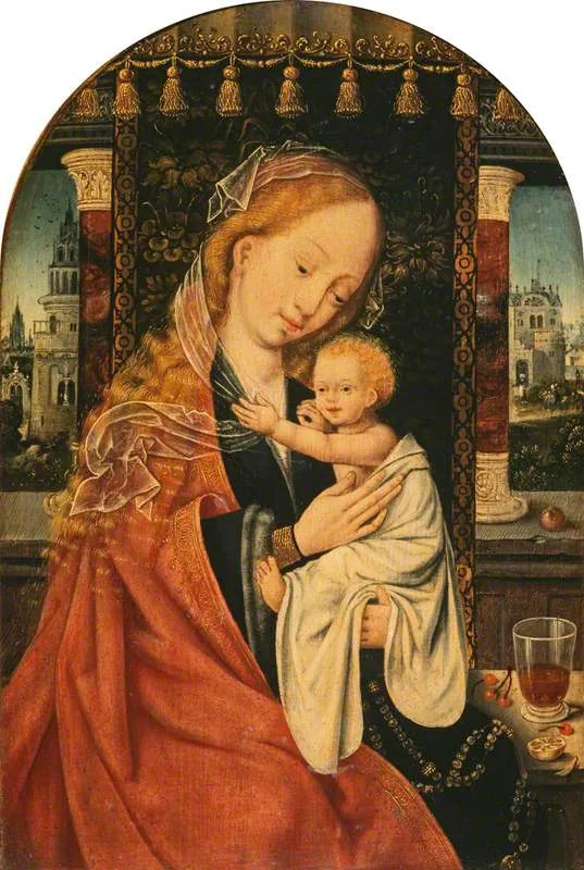 Die Jungfrau und das Kind - Joos van Cleve