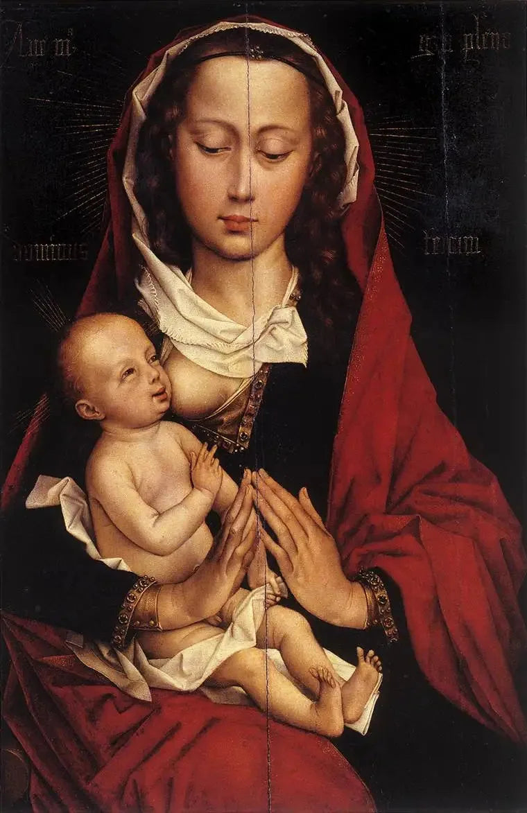 Die Jungfrau und das Kind - Rogier van der Weyden