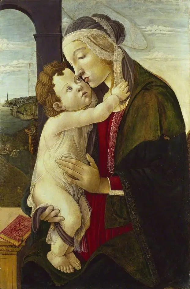 Die Jungfrau und das Kind - Sandro Botticelli