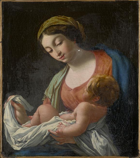 Die Jungfrau und das Kind - Simon Vouet