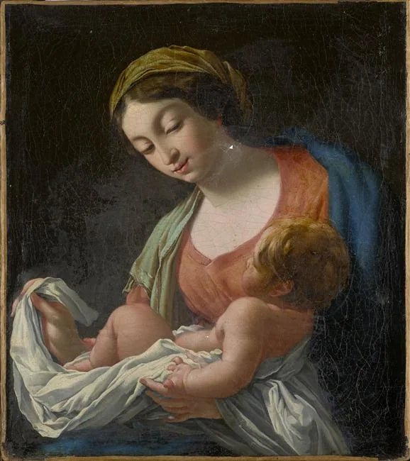 Die Jungfrau und das Kind - Simon Vouet