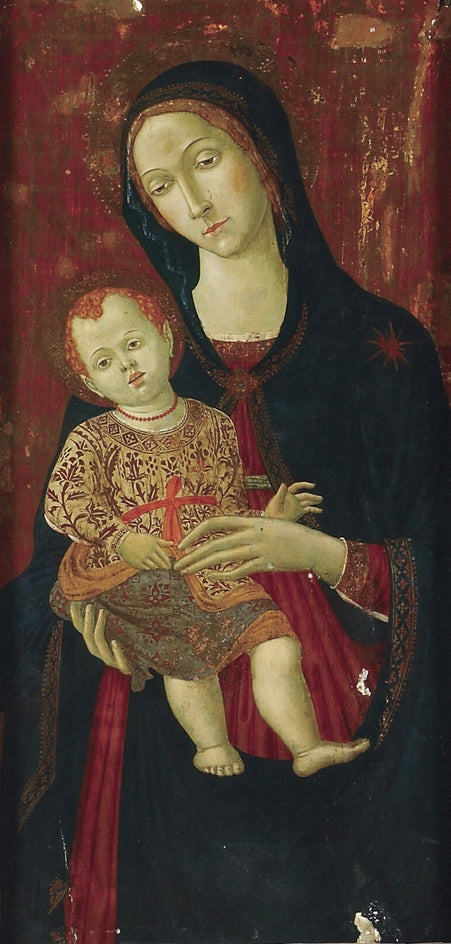 Die Jungfrau und das Kind - Matteo di Giovanni