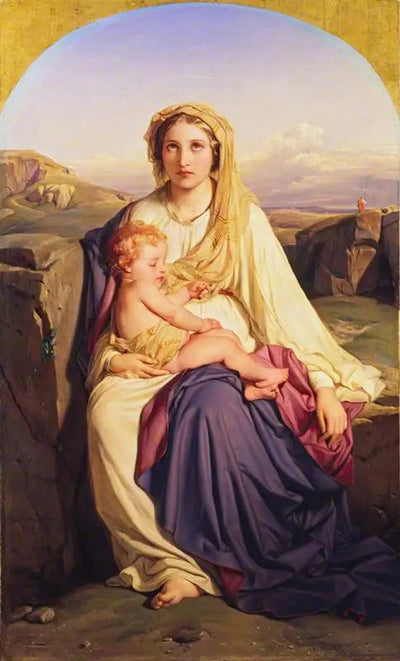 La Vierge et l’Enfant - Paul Delaroche - Alpha Reproduction